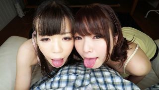 [WOW-050] - JAV Movie - VR Slurping And Licking Kissing Double Blowjob Action